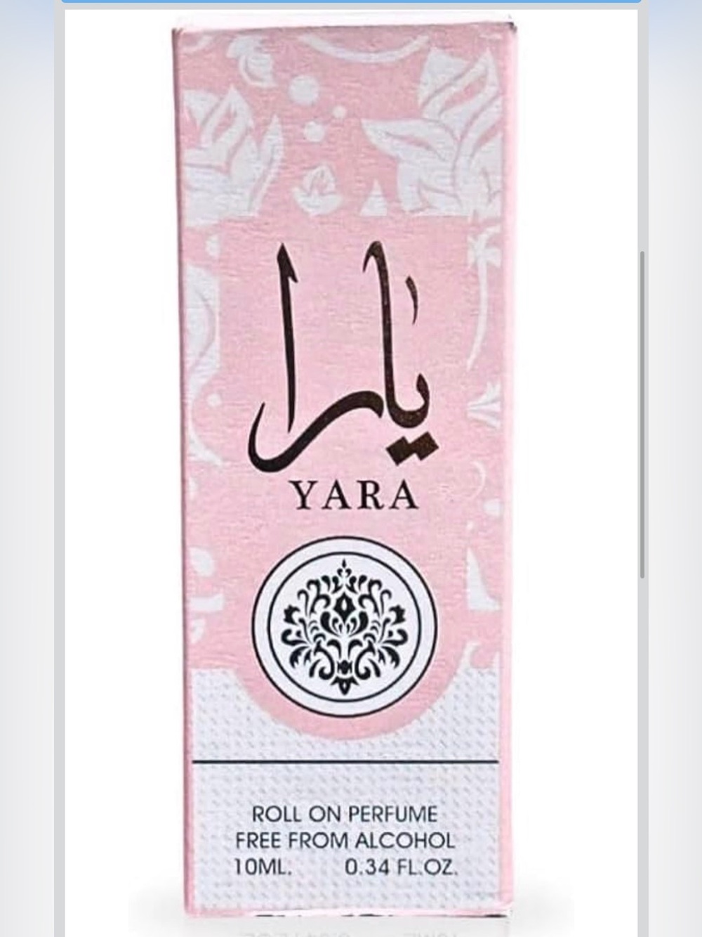 Yara Woman’s  Roll-On Long Lasting Oil Perfume - 10ml/Travel/Purse Size NIB - Picture 3 of 5